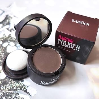 Amazon.co.jp: 髪のためのヘアラインシャドウパウダー髪のシェーダ